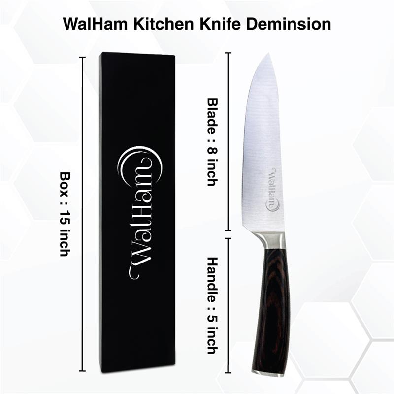 Handmade Bread Knife Precision - Image 2